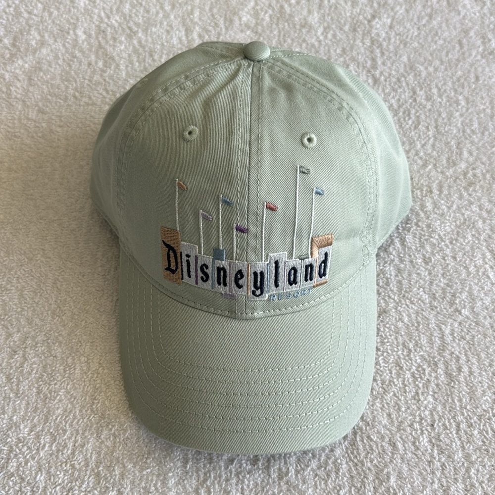 Disney Disneyland Resort Marquee Embroidered Cap Hat